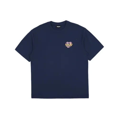 Nerdy Темно-синяя Унисекс Футболка