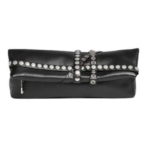 DSQUARED 2 Lambskin Clutch Women's Black