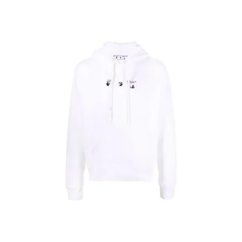 Off Белый FW21 Белый Мужские Толстовки