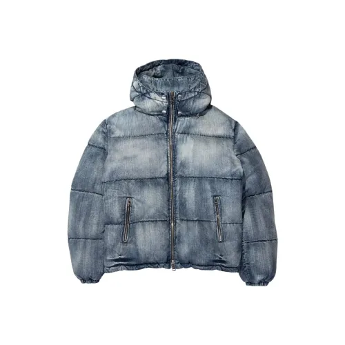 PURPLE BRAND Синий Мужской Джинсовые куртки