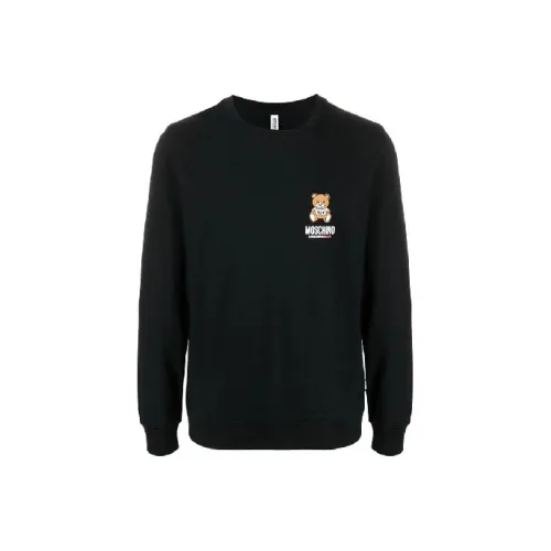 MOSCHINO Толстовка Мужской Черный