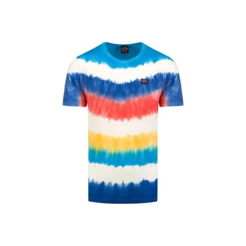 Paul Shark Yachting T-Shirt Мужской Многоцветный