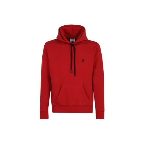 Marcelo Burlon Red Men's Sweatshirts Marcelo Burlon Красный Мужские Толстовки