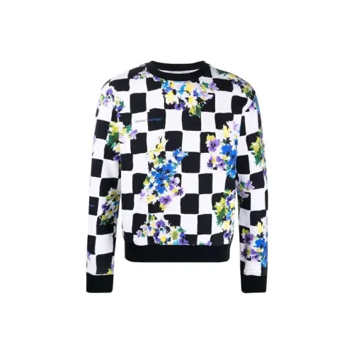 Off Белый FW21 Черный Мужские Толстовки