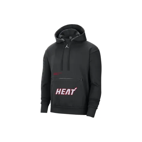 Jordan Miami Heat NBA Свитшот Мужской Черный