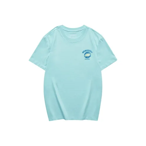 Skechers Colorful T-Shirt Унисекс Песочный Синий