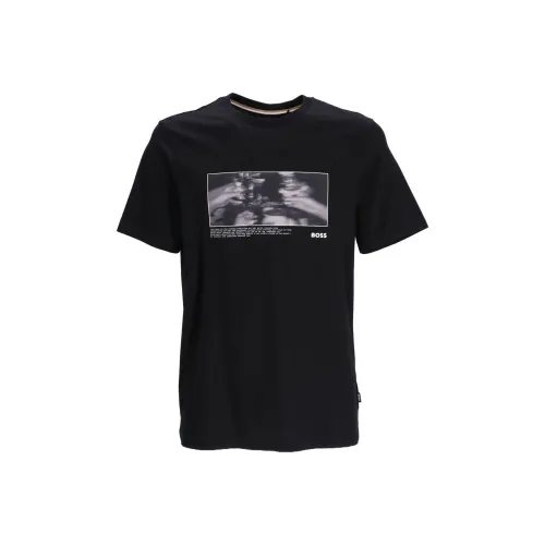 Hugo Boss Мужские Черные Рубашки