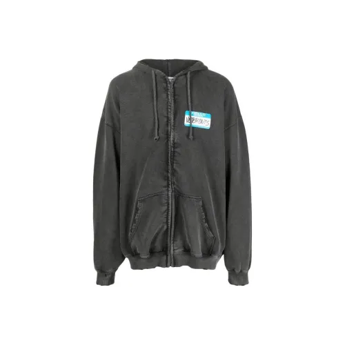 Vetements Черные Мужские Свитшоты