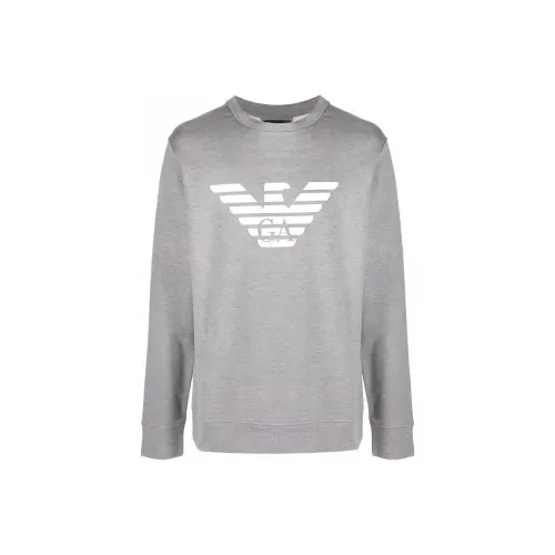 EMPORIO ARMANI FW21 Толстовка Мужской Серый