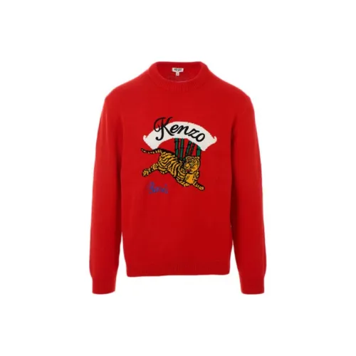 KENZO Red Men's Sweatshirts KENZO Красный Мужские Толстовки