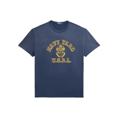 Polo Ralph Lauren T-рубашка мужская цвет Deep Cobalt Blue
