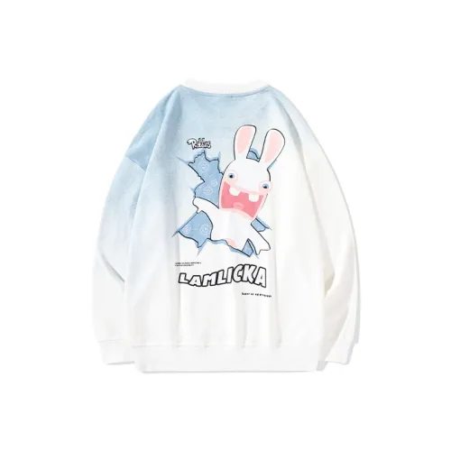 LAMLICKA Свитшот Унисекс Градиент Синий