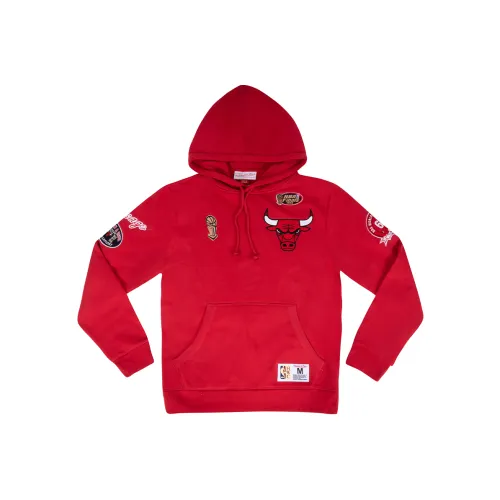 Mitchell Ness Красный Унисекс Свитшоты