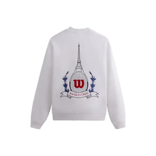 KITH X Wilson Co Branded Series Sweatshirt Men's White