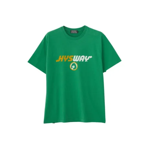 HYSTERIC GLAMOUR SS24 T Рубашка Мужская Зеленая