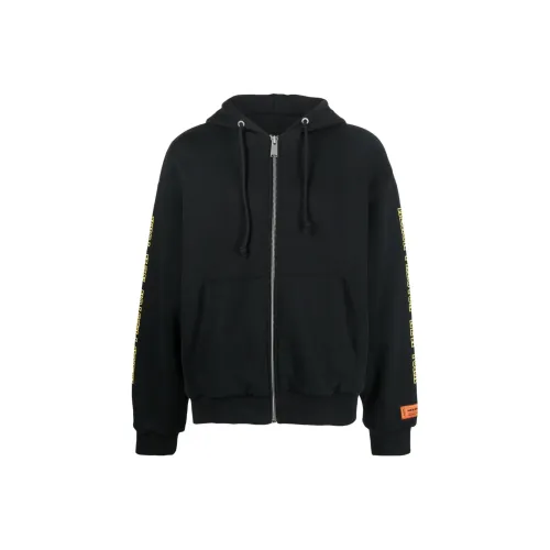 HERON PRESTON Мужские черные свитшоты