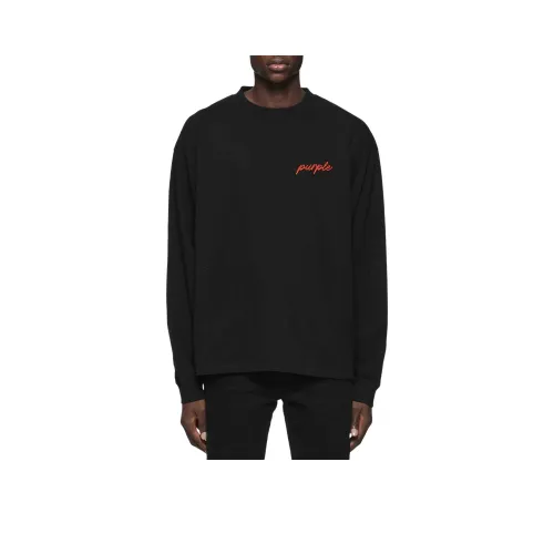 PURPLE BRAND T-Shirt Мужской Черный