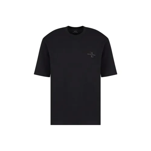 ARMANI EXCHANGEAE SS25 T Рубашка Мужская Черная