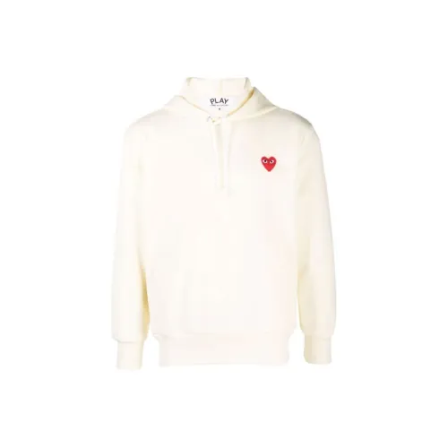 CDG Play Бежевый Мужской Свитшот