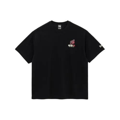 New Era Черная Унисекс Футболка