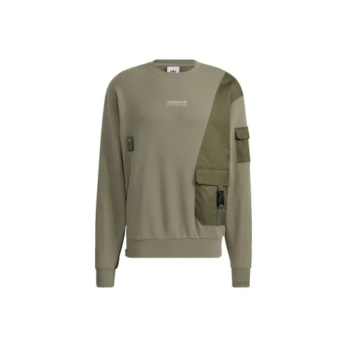 Adidas Originals Толстовка Мужская Оливковая