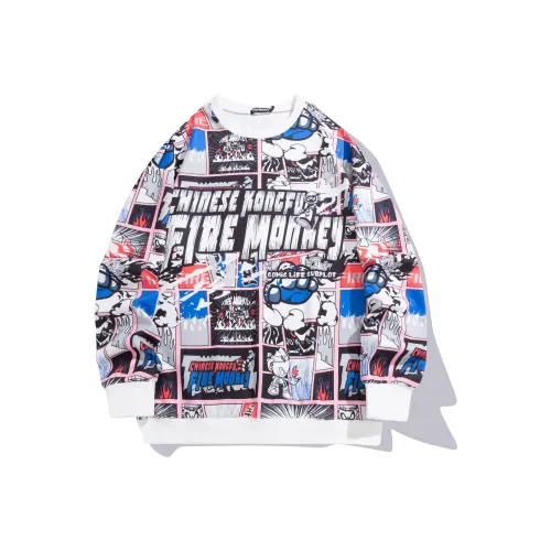 FireMonkey Белая Унисекс Толстовка