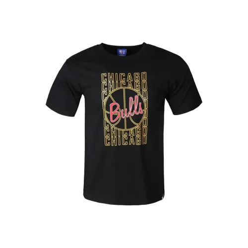 NBA Быки Черная Унисекс Футболка