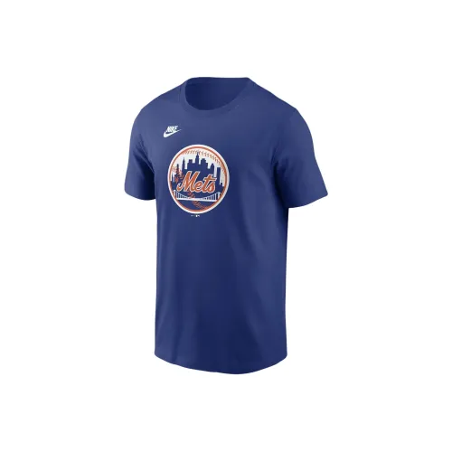 nike T-Shirt New York Mets Мужской Королевский Синий