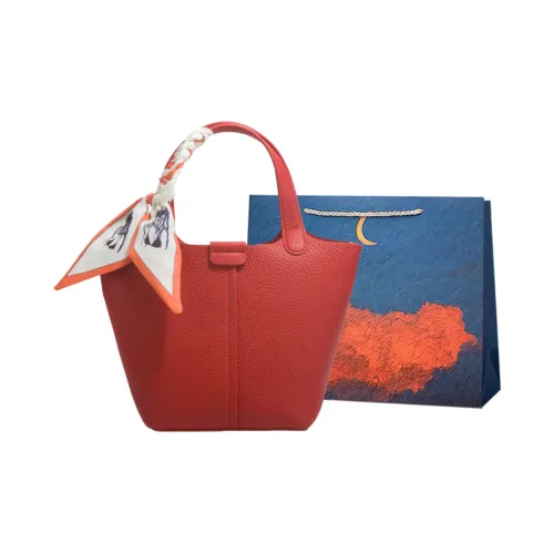 Elsvet Artificial Leather Bag Standard Women's Red