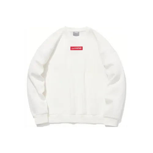 LINING Сливочный Унисекс Толстовки