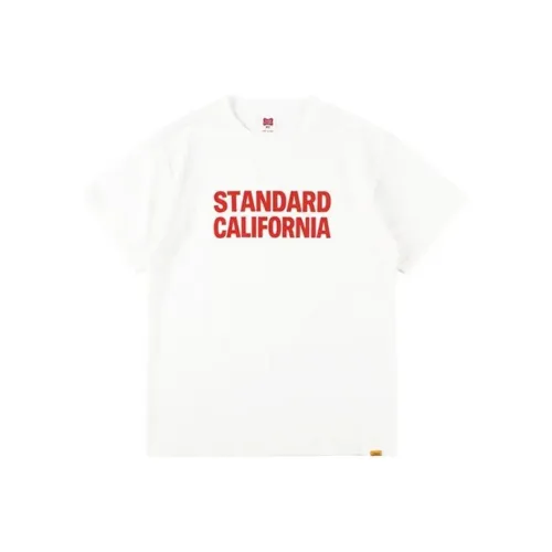STANDARD CALIFORNIA Белая Мужская T-Рубашка