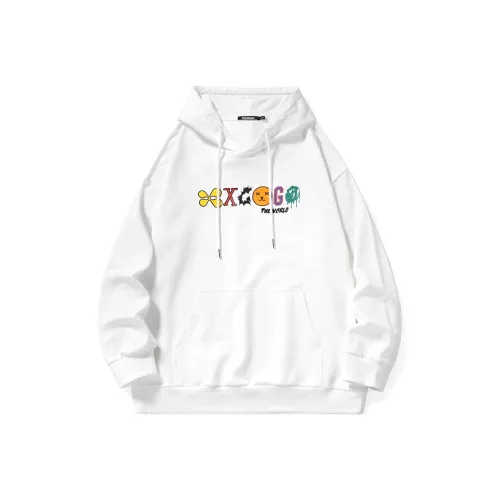XXGOGO Белый Унисекс Свитшоты