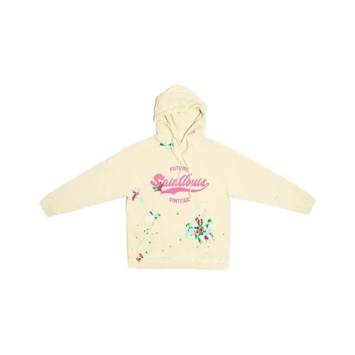 SSSAINT LOUIS Милкшейк белый Унисекс Свитшоты