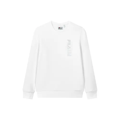 FILA Стандартный Белый Мужской Свитшот