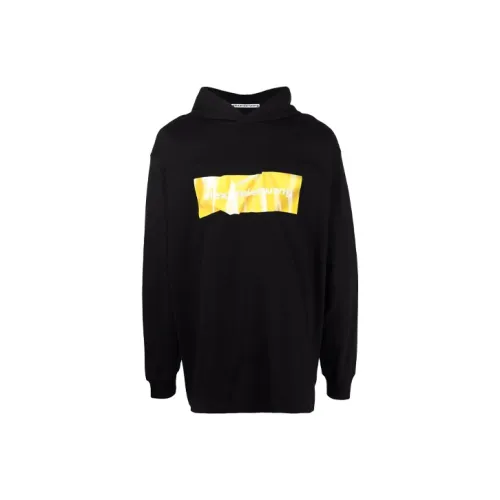 Alexander Wang Мужские черные свитшоты