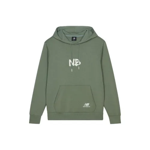 New Balance совместный бренд Зеленый Мужской Свитшот