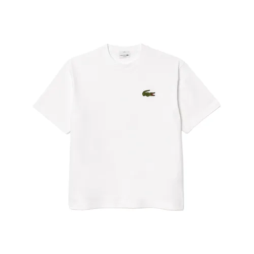 lacoste Белая Унисекс Футболка
