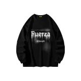 Черный [Ребристый, рукав, стиль позиционирования]