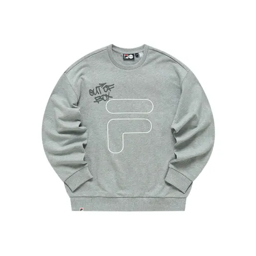 FILA FUSION TOKYO STUDIO Толстовка Унисекс Облачный Серый Фотиния Серый