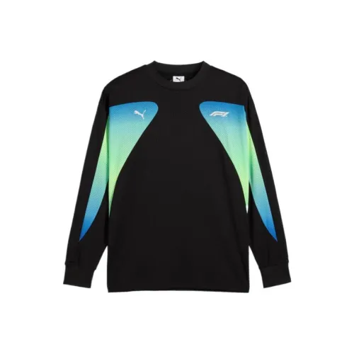 PUMA Мужская черная футболка