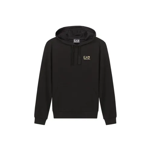 EMPORIO ARMANI EA7 Толстовка Мужской Черный