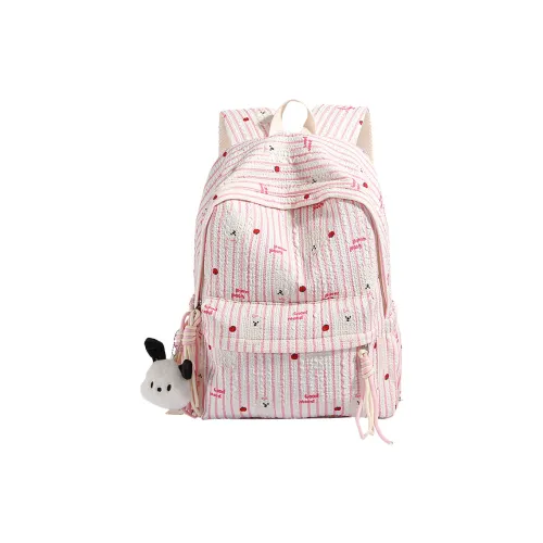 XIANGSU Нейлон Рюкзак Женские Розовый Белый
