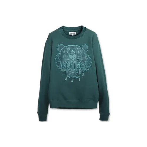 KENZO Зеленый Мужской Свитшот