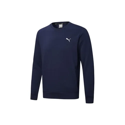 PUMA Толстовка Мужская Темно-синяя