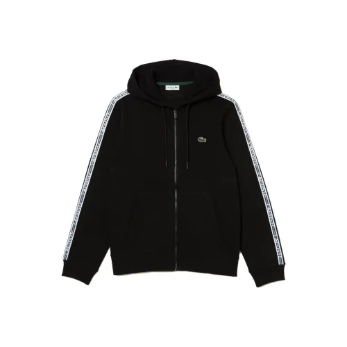 LACOSTE Мужские черные свитшоты