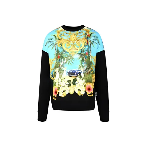 VERSACE JEANS COUTURE Черные Мужские Свитшоты