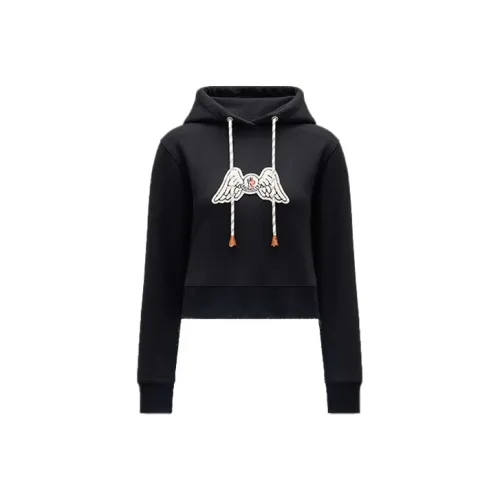 MONCLER GENIUS MONCLER GENIUS x PALM ANGEL Черный Унисекс Свитшоты