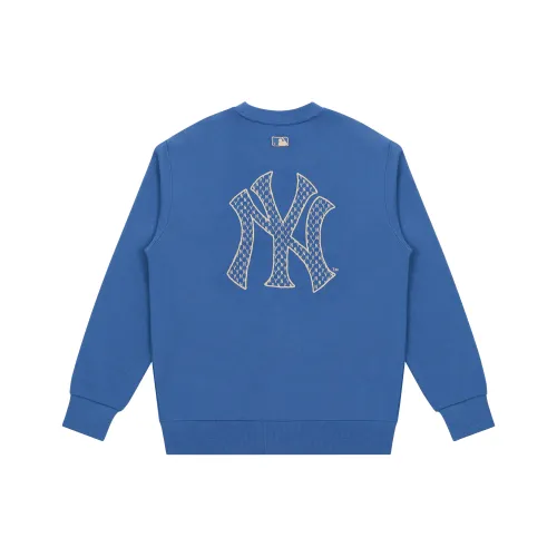 MLB Old Flower Синий Унисекс Свитшоты