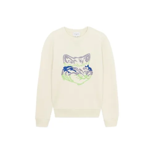 Maison Kitsune Свитшот Мужской Кремовый
