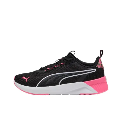 PUMA Softride Harli Low Топ Беговые кроссовки Женские Горный лев Черный
